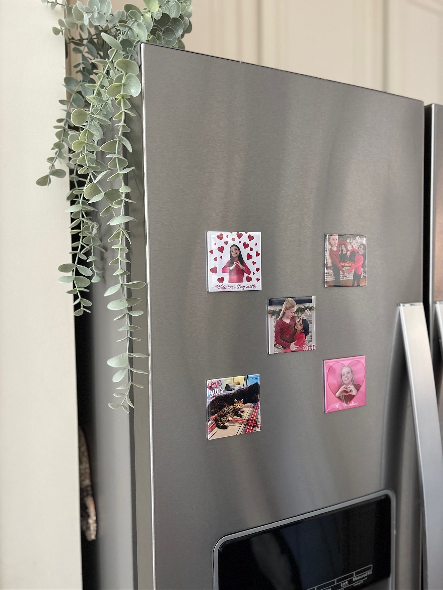 Custom Photo Magnets 4 Pack - 2.5" x 2.5"