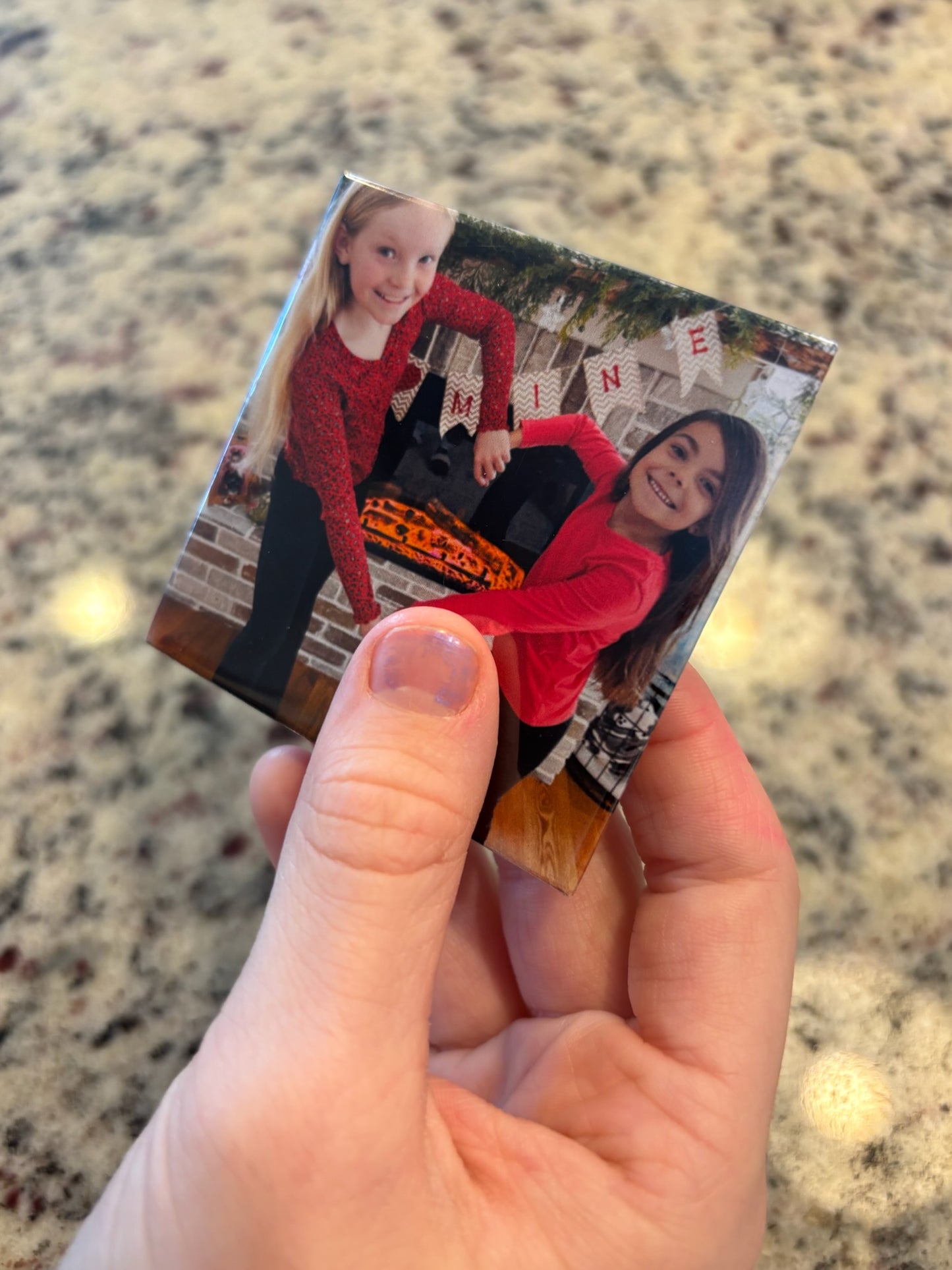 Custom Photo Magnets 4 Pack - 2.5" x 2.5"