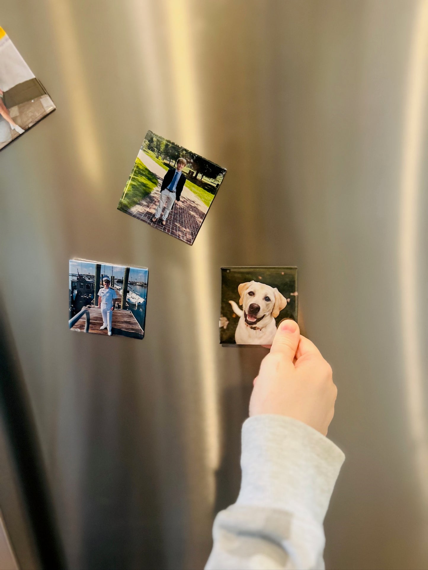 Custom Photo Magnets 8 Pack - 2.5" x 2.5"