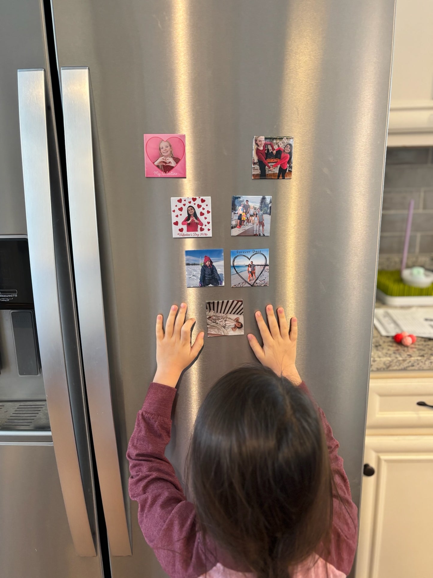 Custom Photo Magnets 4 Pack - 2.5" x 2.5"